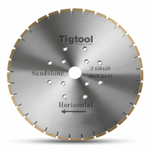 20" 500mm Sandatone Horizontal Blade Block Cutting Tigtool OEM Customize for Horizontal Sandatone Edge Cutting Machine