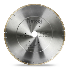 22" 550mm Sandstone Horizontal Blade Block Cutting Tigtool OEM Customize for Horizontal Sandstone Edge Cutting Machine