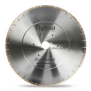 22" 550mm Sandstone Horizontal Blade Block Cutting Tigtool OEM Customize for Horizontal Sandstone Edge Cutting Machine