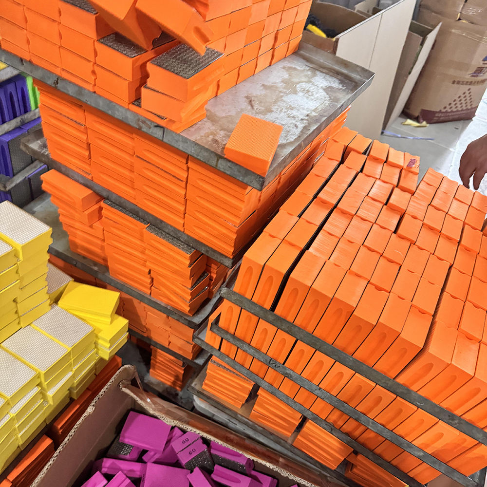 Electroplated Diamond Hand Polishing Block for Stone Glass Ceramic Edge Finishing Rust Removal Deburring