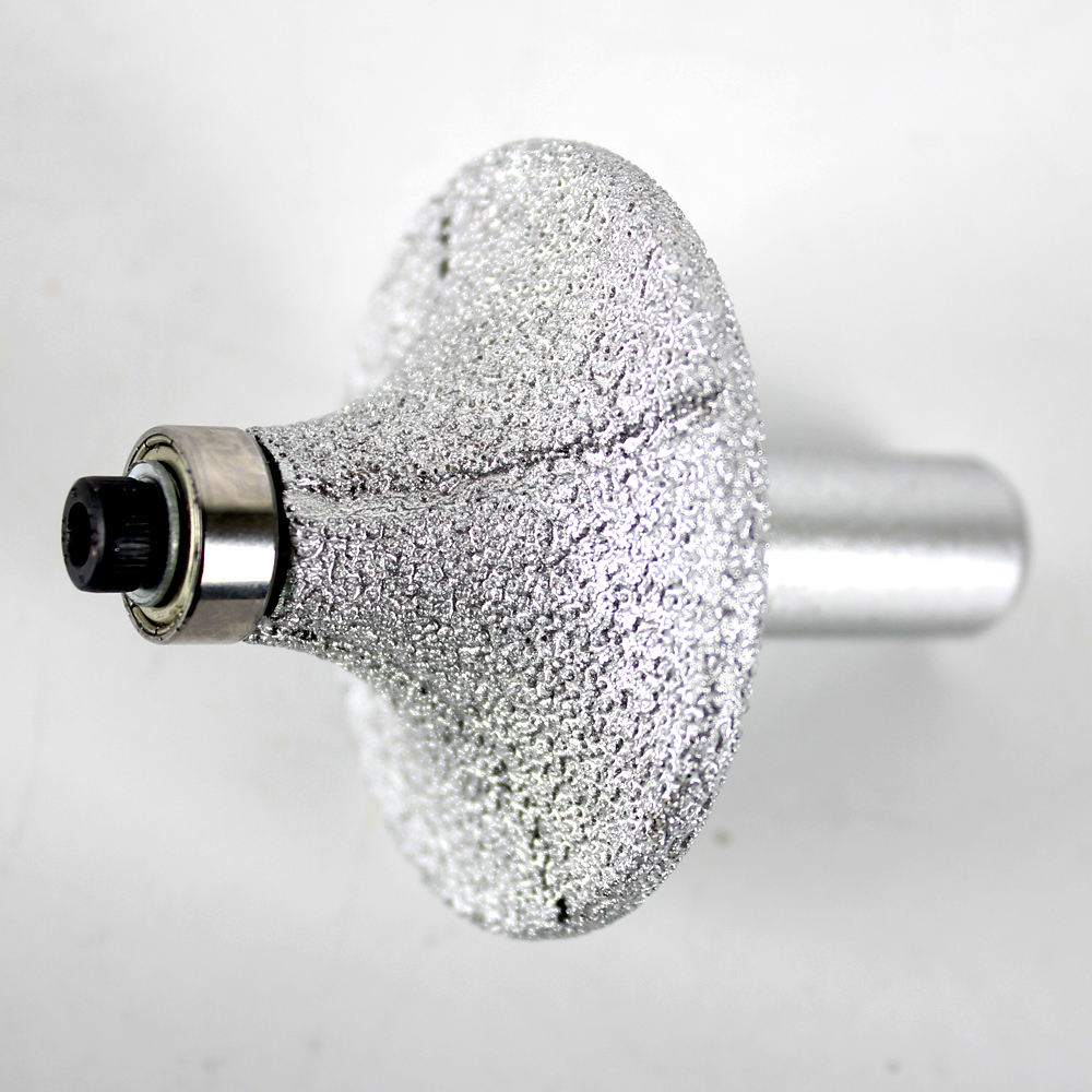Vacuum Brazed for Marble Granite Quartz Ceramic Stone Carving Engraving Profiling Tools Diamond Grinder Bits