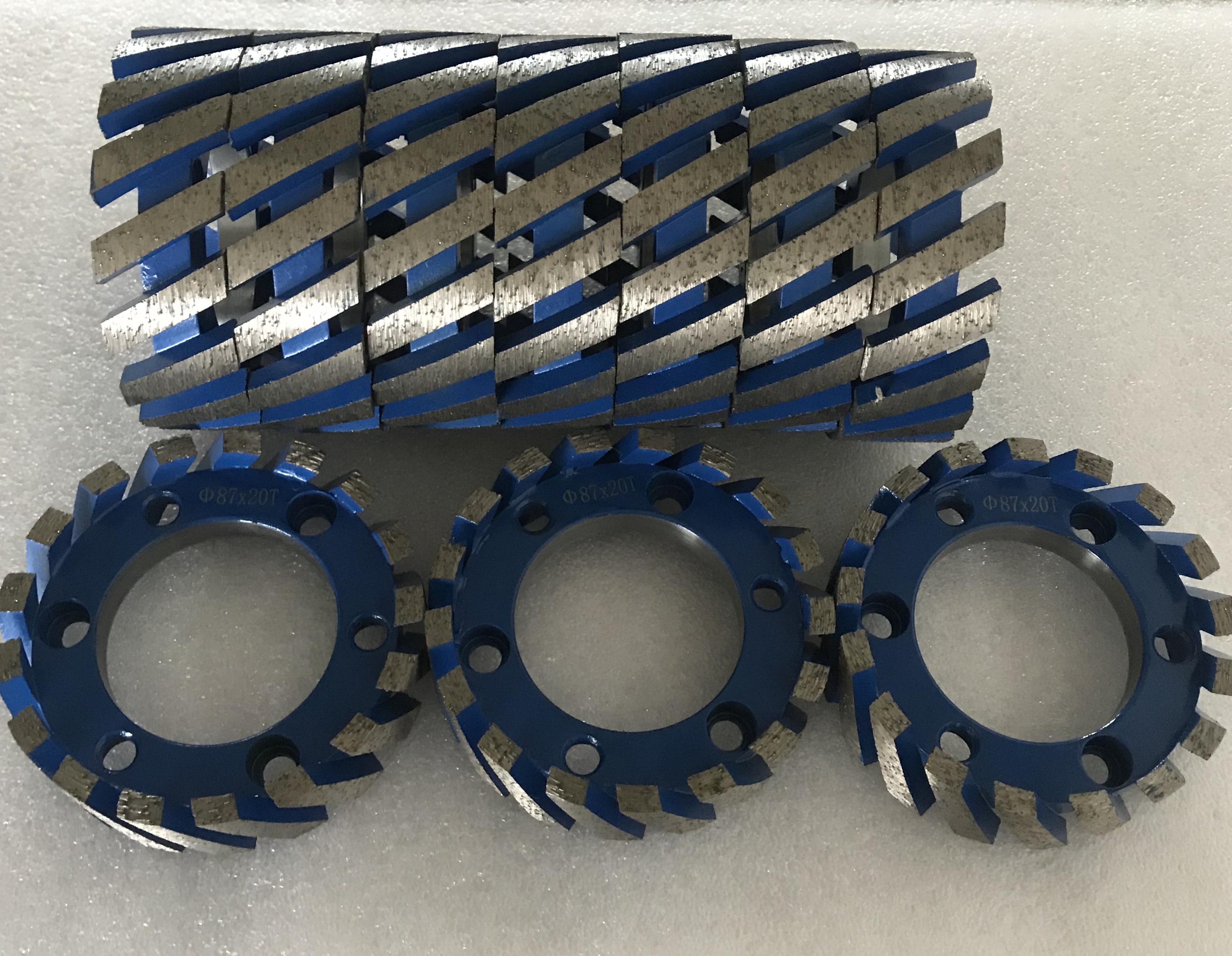 Diamond Milling CNC Welded Wheel Marble Granite Dekton Quartz Edge Profil Grind Shape Calibration Processing