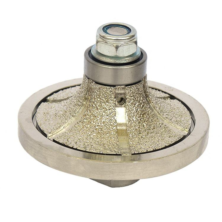 65-125mm Electroplated for Marble Granite Quartz Edge Grinding Shaping Hand Profile Wheel CNC Profiling Tools