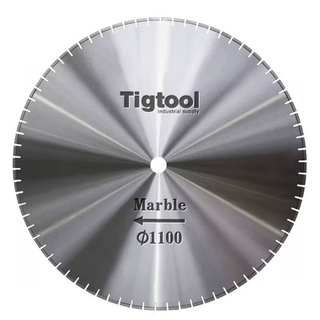 1100mm 44" Marble Blade - Long Segment Teeth 40mm Quarry Stone Block Cutting Large Diamond Saw Blade