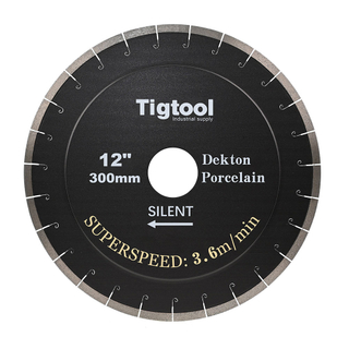 12"/300mm Dekton/Porcelain/Sintered Stone Single-Step Blade