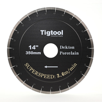 14"/350mm Dekton/Porcelain/Sintered Stone Single-Step Blade 