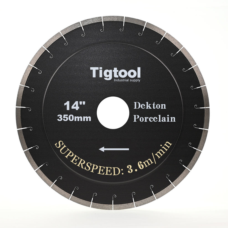 14"/350mm Dekton/Porcelain/Sintered Stone Single-Step Blade 