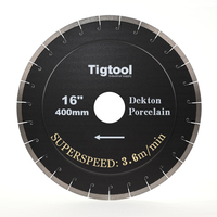 16"/400mm Dekton/Porcelain/Sintered Stone Single-Step Blade