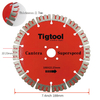 7.4" 188mm 180mm Diamond Saw Blade for Cantera Stone Carving Grinding Thickness2.7mm Long Life Wear Resistant Angle Grinder Disc
