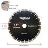 Stable Performance Low Chipping Wear Resistance 14" 350mm for Cantera Stone Cutting Fast Cutting Diamond Saw Blade
