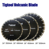 Long Life Stable Performance Wear Resistance Heavy Duty 14" 350mm for Volcanic Extra Cutting Diamond Saw Blade