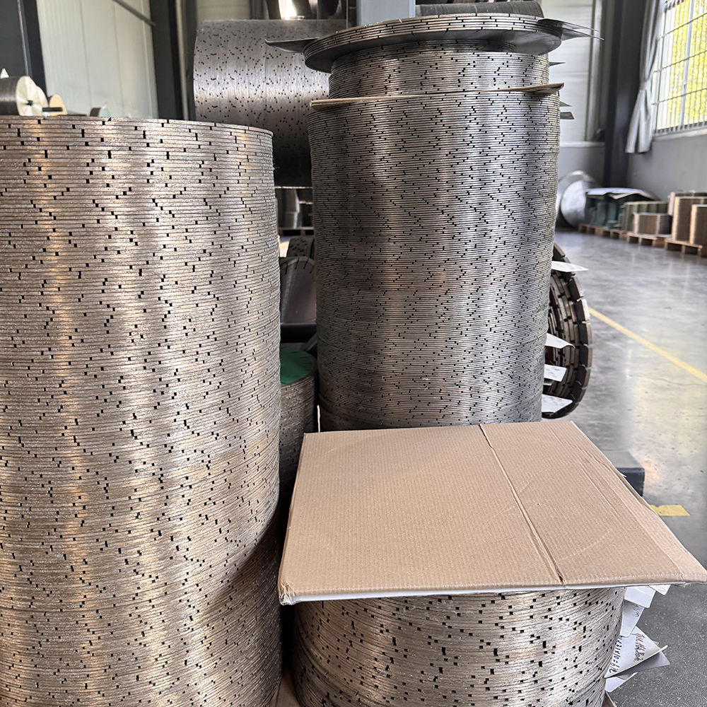 16"400mm Diamond Cutting Saw Blade for Laja Stone High-Frequency Welded Super Sharp Multi-Groove / Grooved Segments