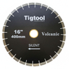 Fast Cutting Stable Performance Low Chipping Wear Resistance 16" 400mm Silent for Volcanic Rock Stone Diamond Saw Blade