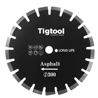 12"300mm Asphalt Cutting Saw Blade Green Concrete Brick Block Wear-Resistant Road Disc Protection Teeth Long-Life Laser Welded