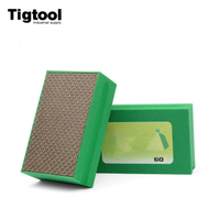 Electroplated Diamond Hand Polishing Block for Stone Glass Ceramic Edge Finishing Rust Removal Deburring