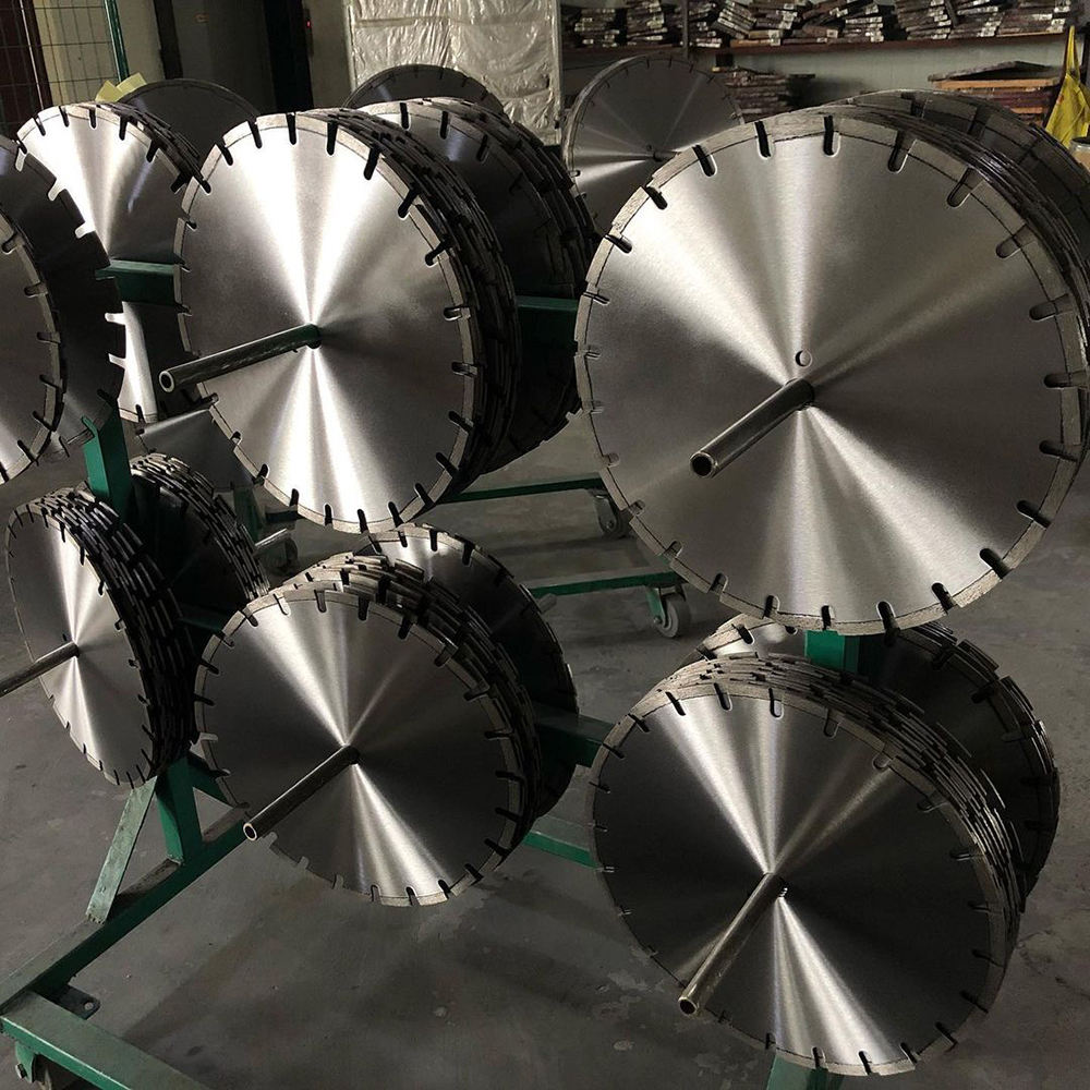 14"350mm Green Concrete Saw Blade Fast Cutting Segmented Disc for Floor Pavement Laser Welded Road Expansion Contraction Joint